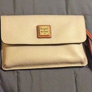 Dooney and Bourke wristlet “Oyster Color”